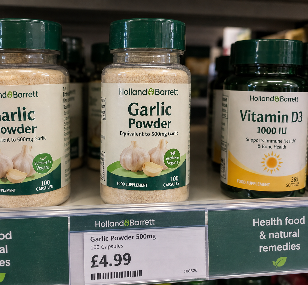 The £8 Garlic Capsules From Holland & Barrett