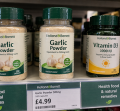 Holland & Barrett garlic