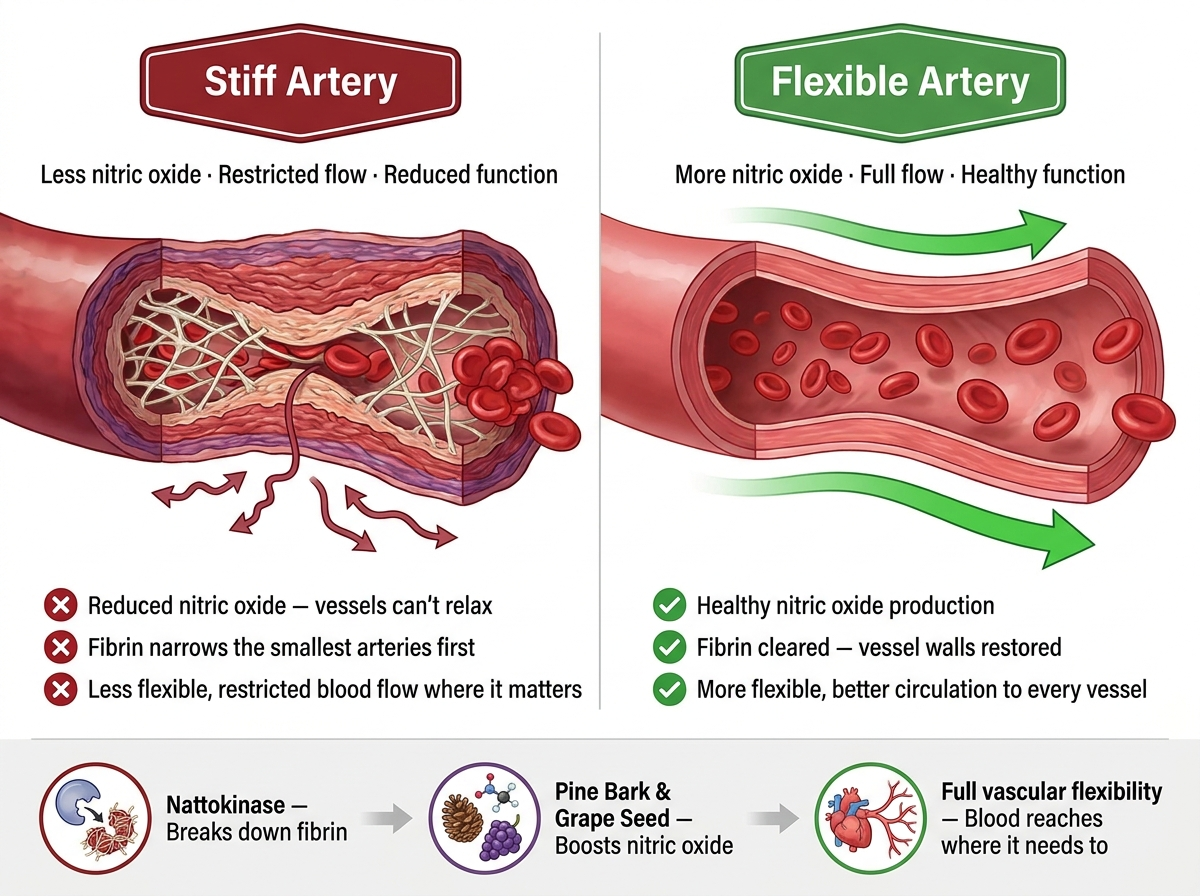 The Arteries That Matter Most Are the Smallest. And They Stiffen First.